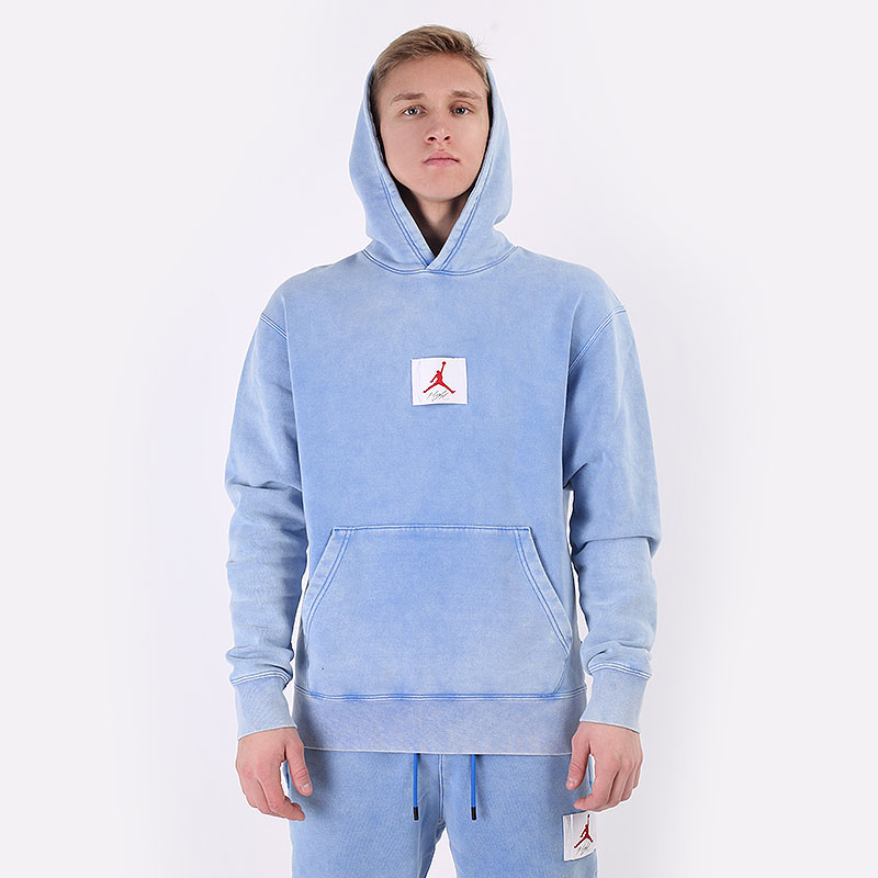 мужская голубая толстовка Jordan Flight Fleece CV2366-403 - цена, описание, фото 3